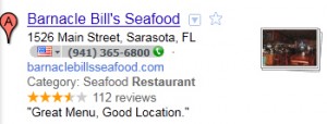 Local Search Now Using Short Review Blurbs
